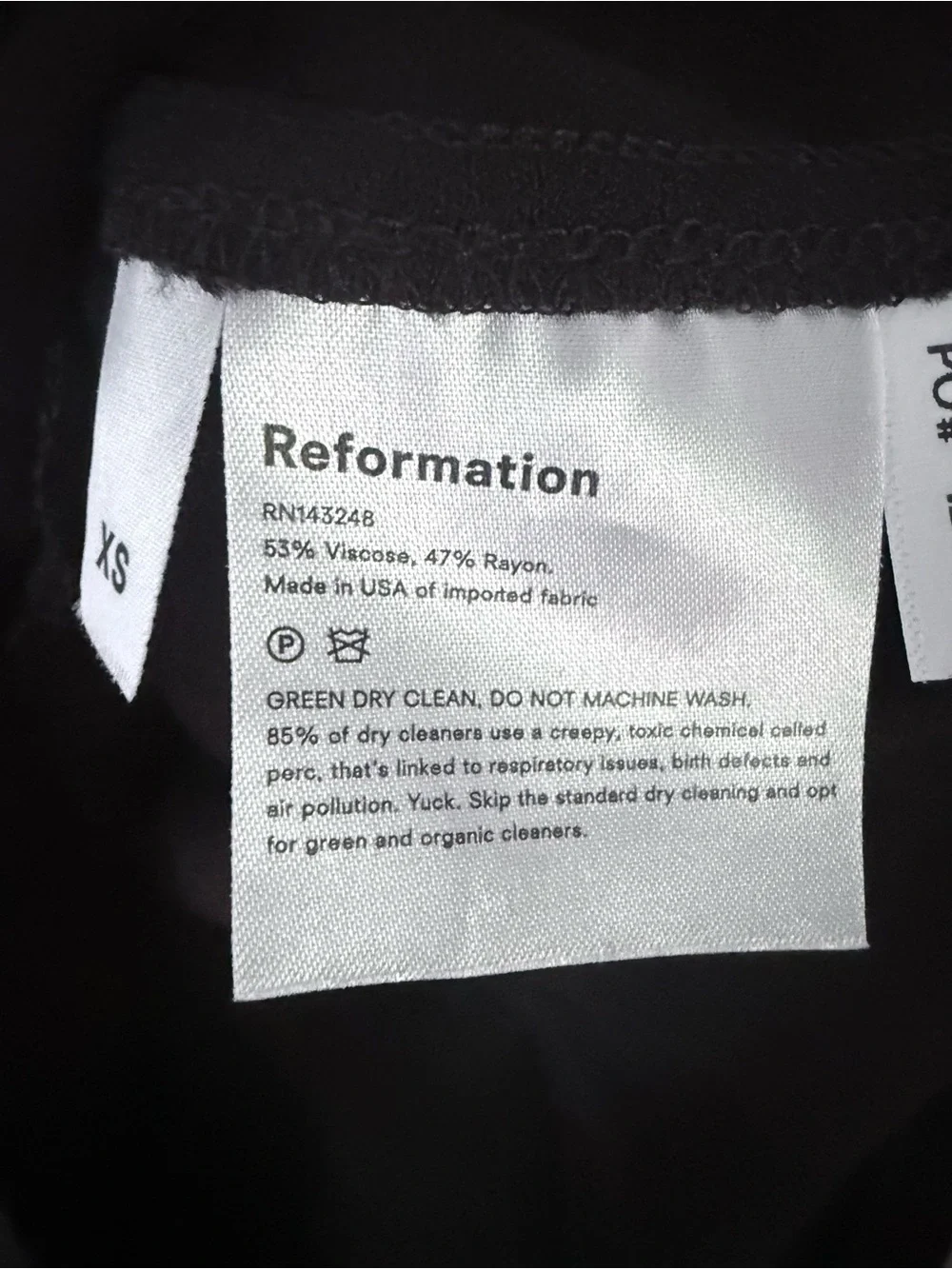 Reformation romantic blouse
